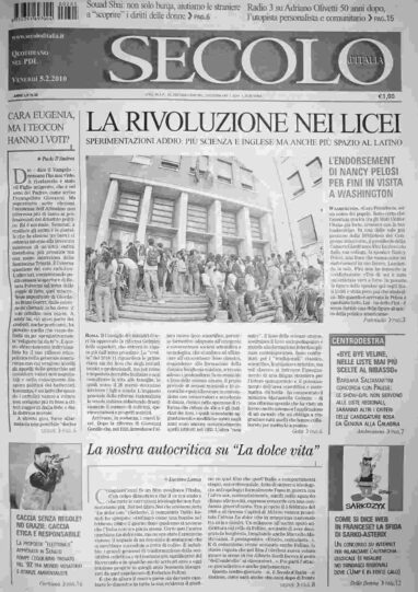 venerdì 5 febbraio 2010