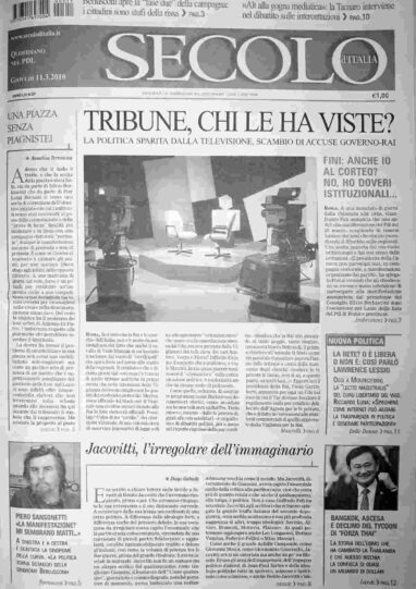 giovedì 11 marzo 2010