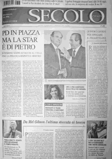 sabato 13 marzo 2010