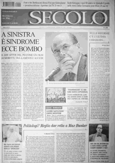 giovedì 1 aprile 2010