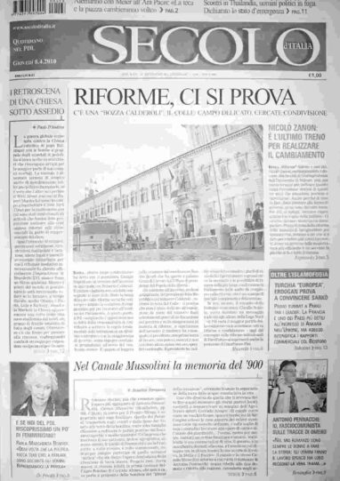 giovedì 8 aprile 2010