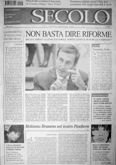 venerdì 9 aprile 2010