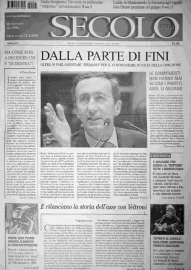 mercoledì 21 aprile 2010