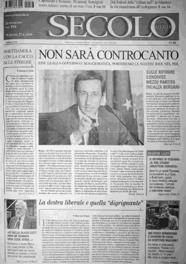 martedì 27 aprile 2010