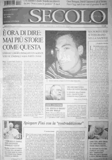 giovedì 13 maggio 2010