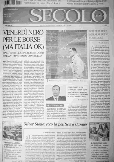 sabato 15 maggio 2010