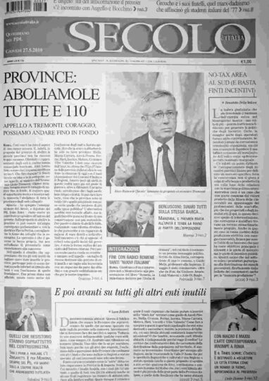 giovedì 27 maggio 2010