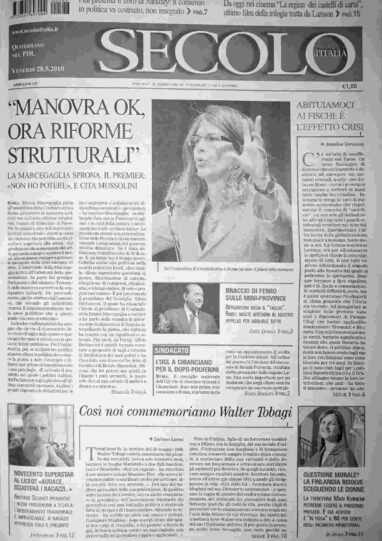 venerdì 28 maggio 2010