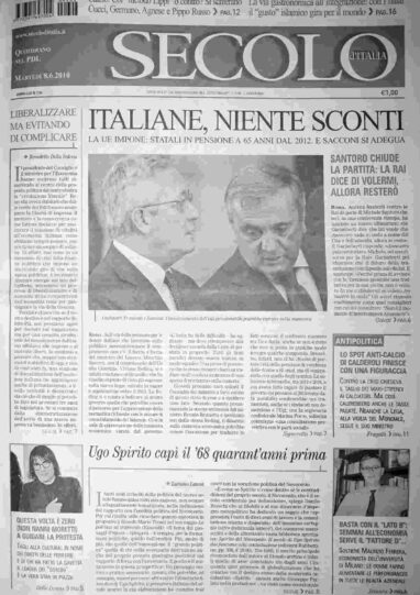 martedì 8 giugno 2010