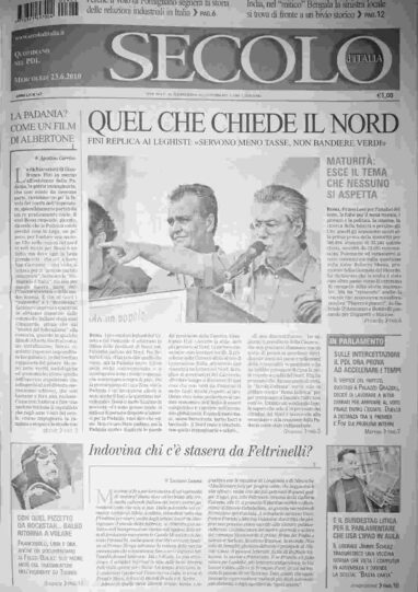 mercoledì 23 giugno 2010