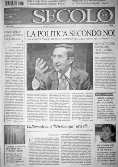 venerdì 2 luglio 2010