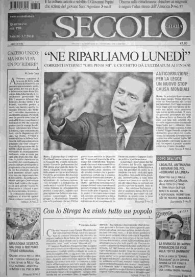 sabato 3 luglio 2010