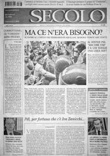 giovedì 8 luglio 2010