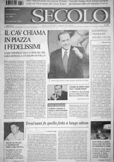 venerdì 16 luglio 2010