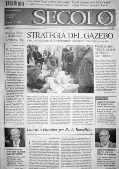 sabato 17 luglio 2010