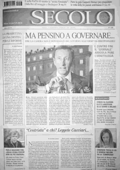 mercoledì 8 settembre 2010