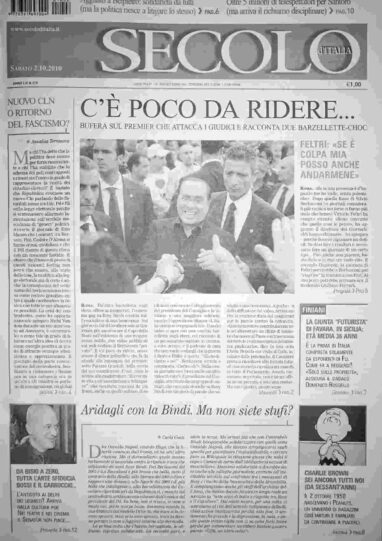 sabato 2 ottobre 2010