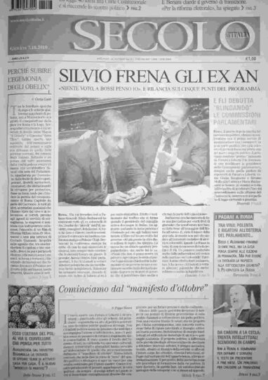 giovedì 7 ottobre 2010