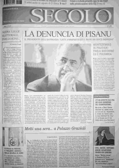 mercoledì 13 ottobre 2010