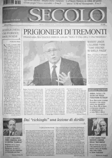 venerdì 15 ottobre 2010