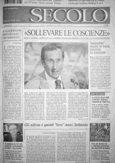 sabato 16 ottobre 2010