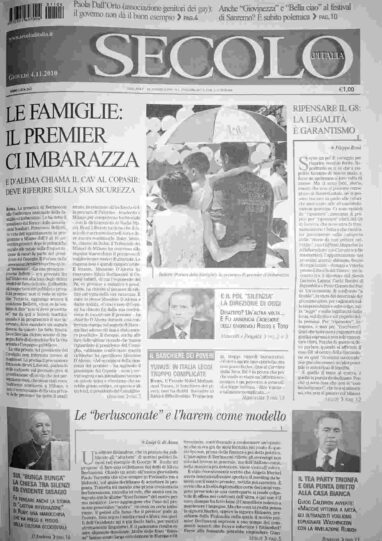 giovedì 4 novembre 2010