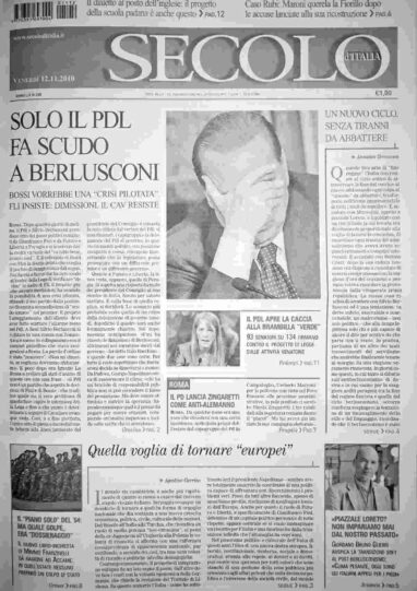 venerdì 12 novembre 2010
