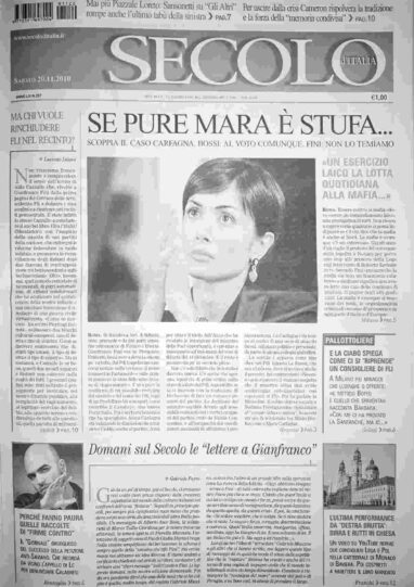 sabato 20 novembre 2010