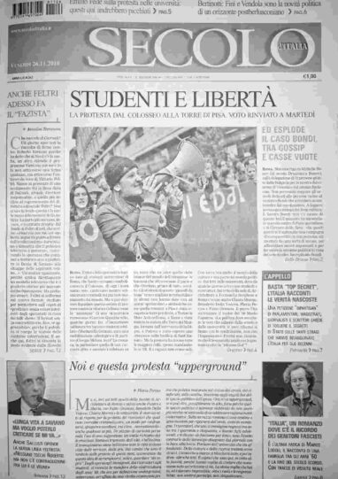 venerdì 26 novembre 2010