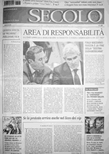 venerdì 3 dicembre 2010