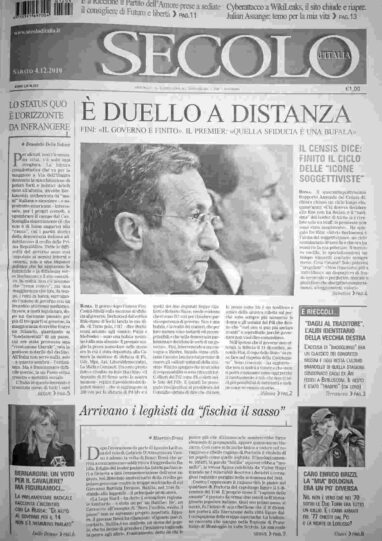 sabato 4 dicembre 2010