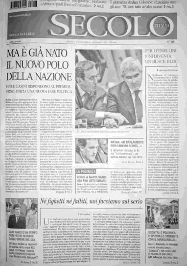 giovedì 16 dicembre 2010