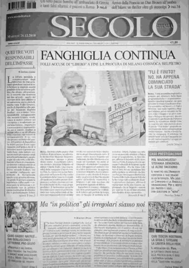 martedì 28 dicembre 2010