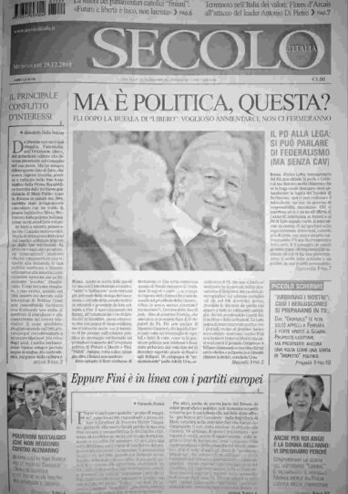 mercoledì 29 dicembre 2010