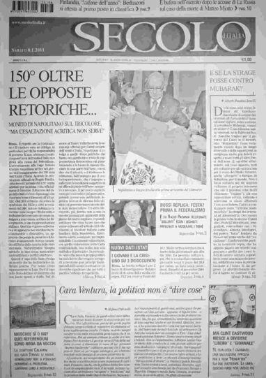 sabato 8 gennaio 2011