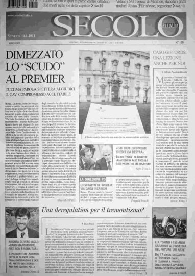 venerdì 14 gennaio 2011