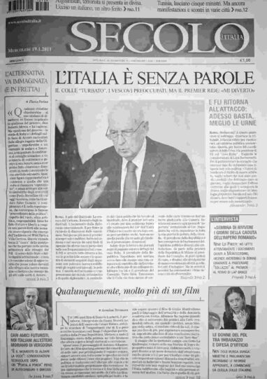 mercoledì 19 gennaio 2011