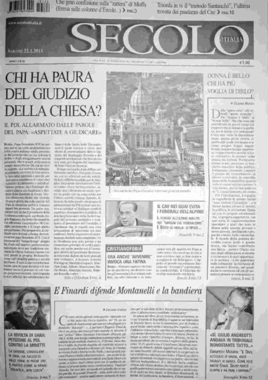 sabato 22 gennaio 2011