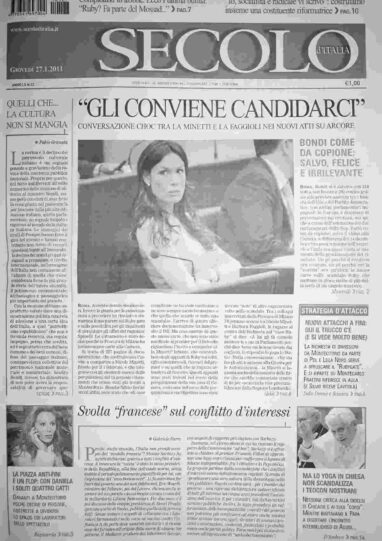 giovedì 27 gennaio 2011