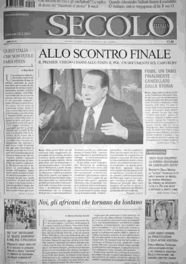 giovedì 10 febbraio 2011