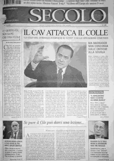 martedì 1 marzo 2011