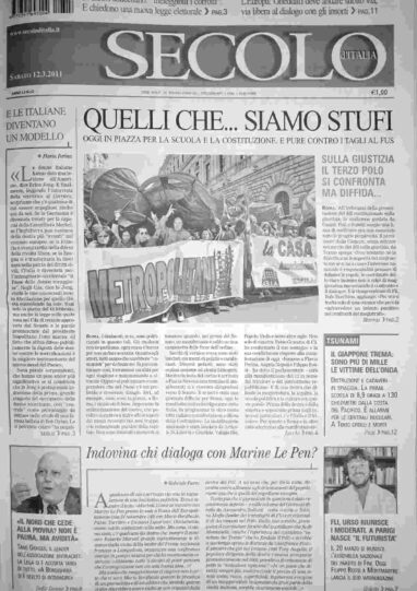 sabato 12 marzo 2011