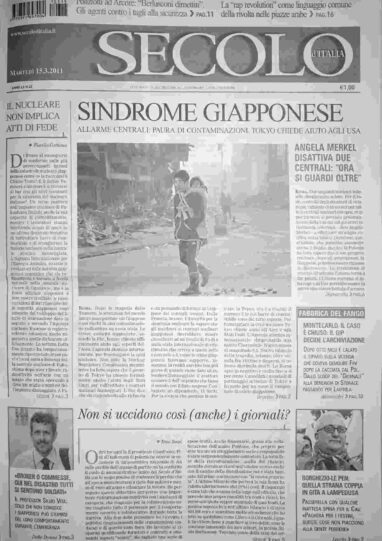 martedì 15 marzo 2011