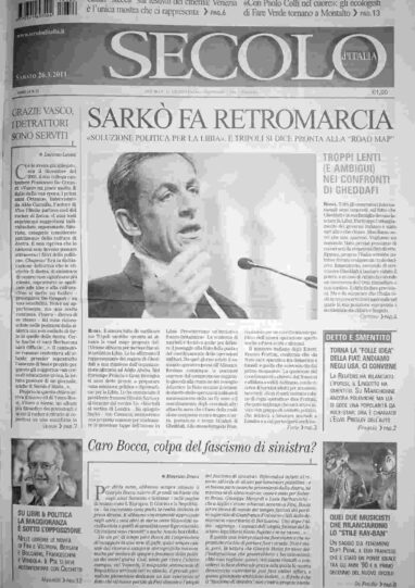 sabato 26 marzo 2011