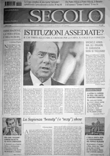 sabato 9 aprile 2011