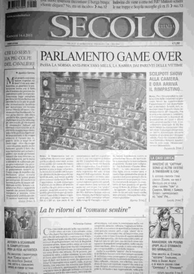 giovedì 14 aprile 2011