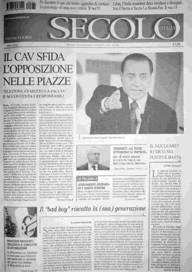 giovedì 21 aprile 2011