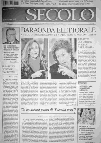 sabato 23 aprile 2011