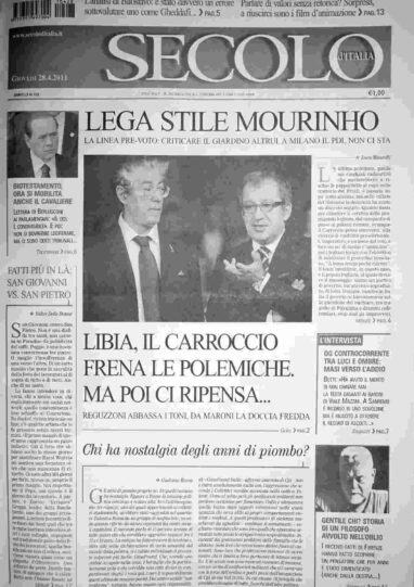 giovedì 28 aprile 2011