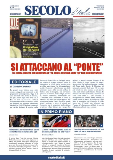 Venerdì 8 agosto 2025